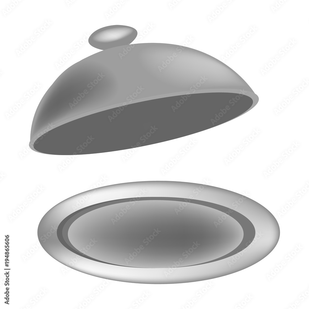 Cloche Serving Dish Vector & Photo (Free Trial)