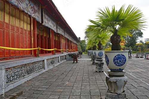 The To Mieu Temple in the Imperial City, Hue, Vietnam
