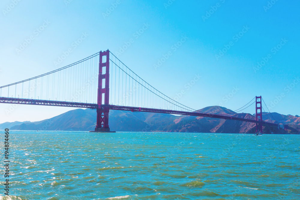 Golden Gate Bridge in San Francisco, California