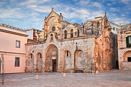 Matera, Basilicata, Italy: the medieval church of San Giovanni Battista