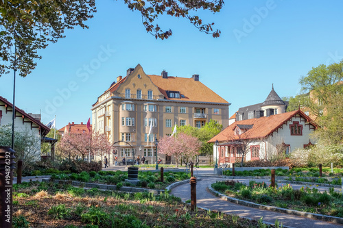 Fotografie Spring in the iconic park Tradgardsforeningen