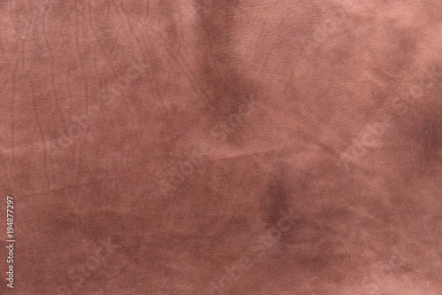 brown Italian calf leather for background use