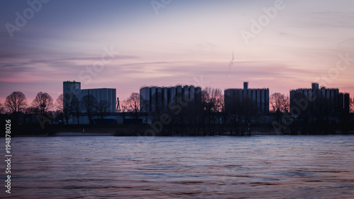 Sunset at the Rhine 2