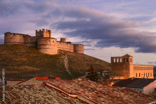 Castillo y Palacio de los Marqueses de Berlanga , Berlanga de Duero, Soria, España