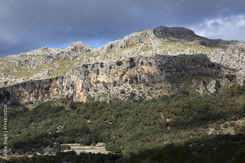 Tramontana Mountains near Lluc; Majorca