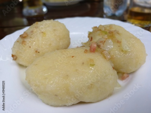 Gnocchi di patate Polacchi, cucina tipiaca