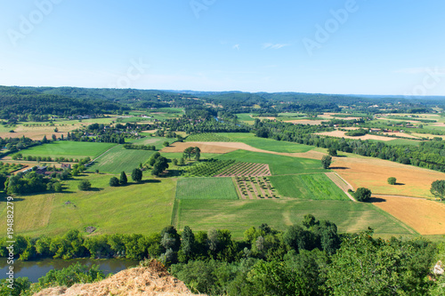 Photos Landscape the Dordogne in French aquitaine