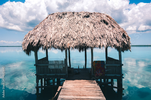 Lagoon bungalow with a view