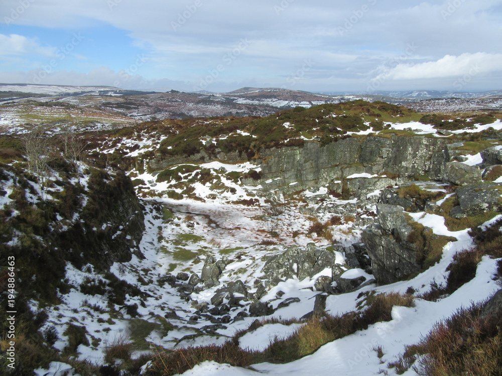 Dartmoor in the snow