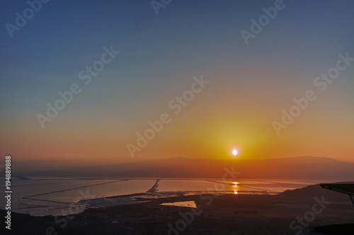 Wallpaper Mural Lowest salty lake in world below sea level Dead sea, full of minerals near luxury vacation resort Ein Bokek, perfect place for medical treatments, climatotherapy, thalassotherapy and heliotherapy. Torontodigital.ca