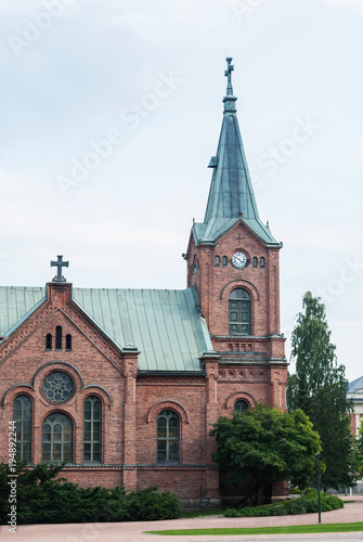 Jyvaskyla City Church, Finland © natagolubnycha