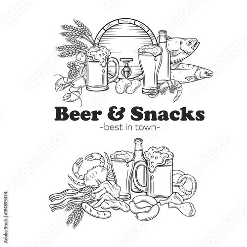 Pub food and beer
