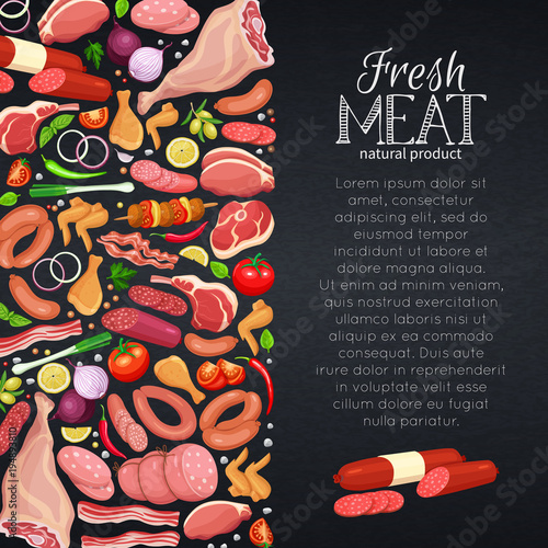 meat products with vegetables