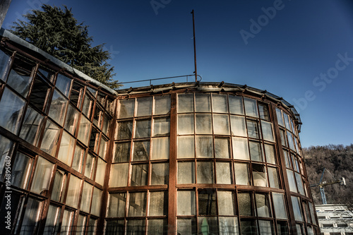 Old abandoned greenhouse