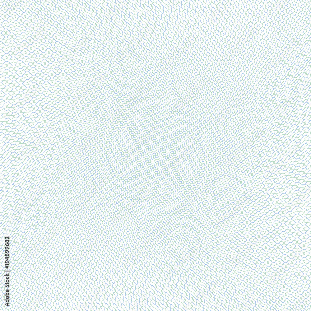 Guilloche grid, vector