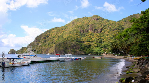 Wallpaper Mural Île de Sainte Lucie (Caraïbes) et Castries, capitale Torontodigital.ca