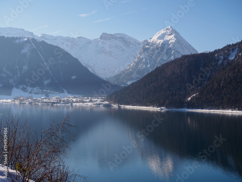 Pertisau town on Achensee lake