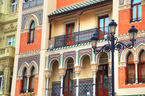 Colorful streets of Sevilla