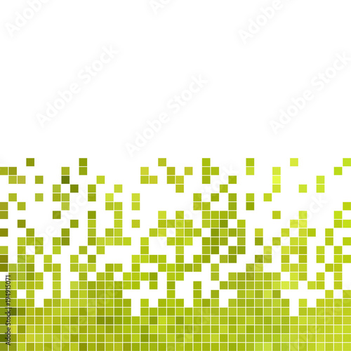 abstract vector square pixel mosaic background
