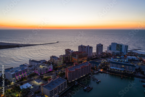 Beautiful sunset Clearwater Beach Florida USA © Felix Mizioznikov