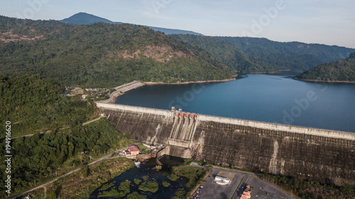 Fotografie Aerial photos of  Large Dam