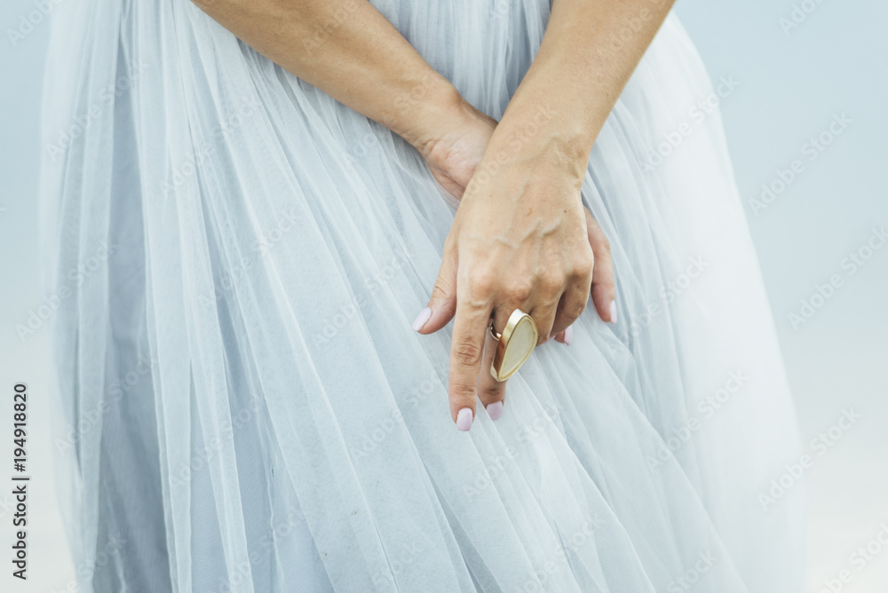 bride in wedding dress with the ring bride in wedding dress with the ring