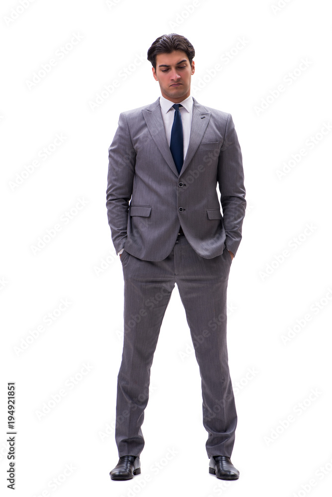 Businessman isolated on the white background Businessman isolated on the white background