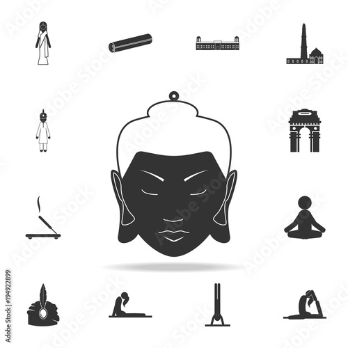 Krishna icon. Detailed set of Indian Culture icons. Premium quality graphic design. One of the collection icons for websites, web design, mobile app