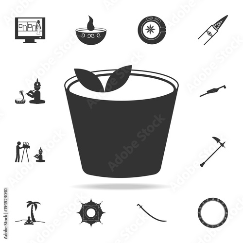 lassi icon. Detailed set of Indian Culture icons. Premium quality graphic design. One of the collection icons for websites, web design, mobile app