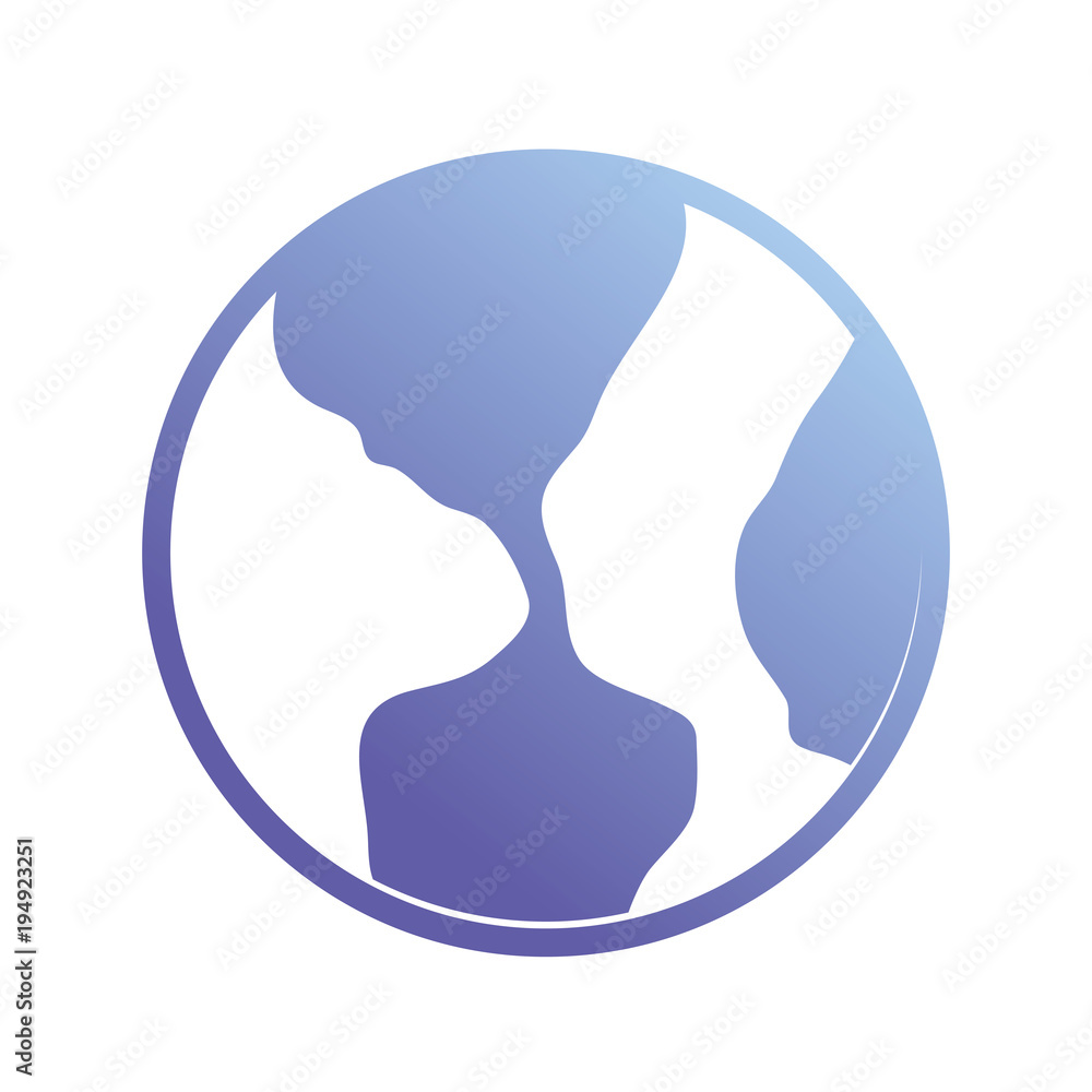 earth planet icon over white background colorful design vector illustration earth planet icon over white background colorful design vector illustration