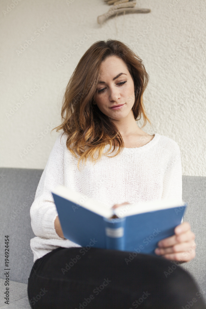 pretty women reading a book during her break pretty women reading a book during her break