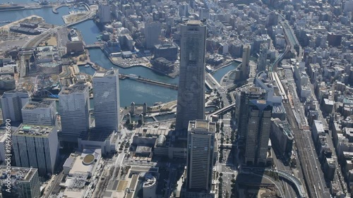 横浜みなとみらい／Aerial view