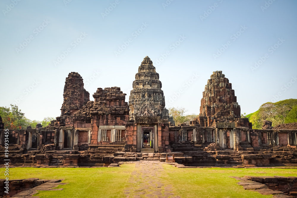 The world heritage Prasat Hin Phimai in Thailand