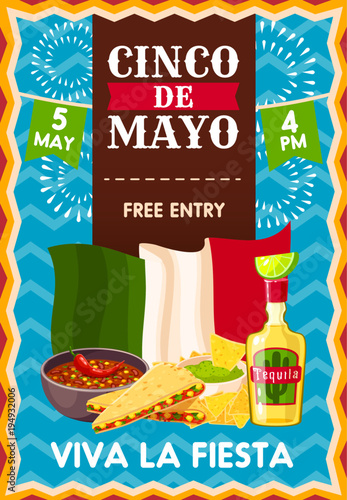 Cinco de Mayo holiday poster