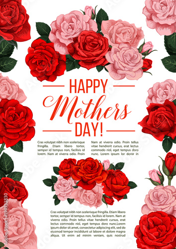 Vector banner for Mother s day