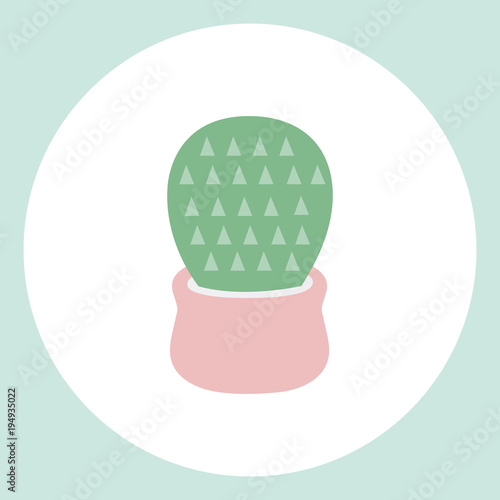 Wallpaper Mural illustration of cactus Torontodigital.ca