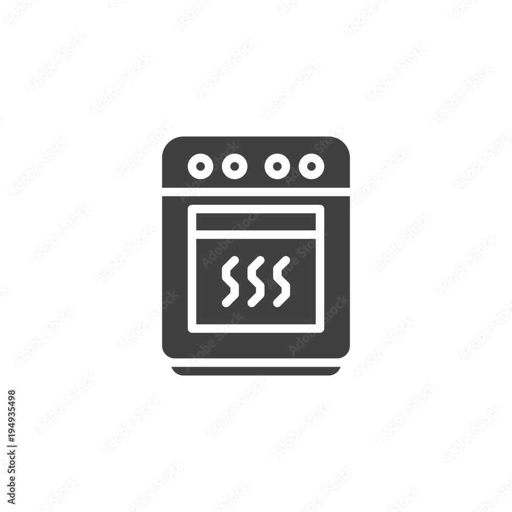 Oven vector icon. filled flat sign for mobile concept and web design. Stove simple solid icon. Symbol, logo illustration. Pixel perfect vector graphics Oven vector icon. filled flat sign for mobile concept and web design. Stove simple solid icon. Symbol, logo illustration. Pixel perfect vector graphics