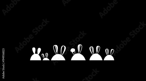 Osterhase Ostern Karte