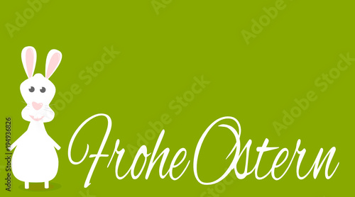 Osterhase Ostern Karte