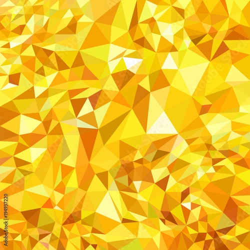 Golden polygonal background