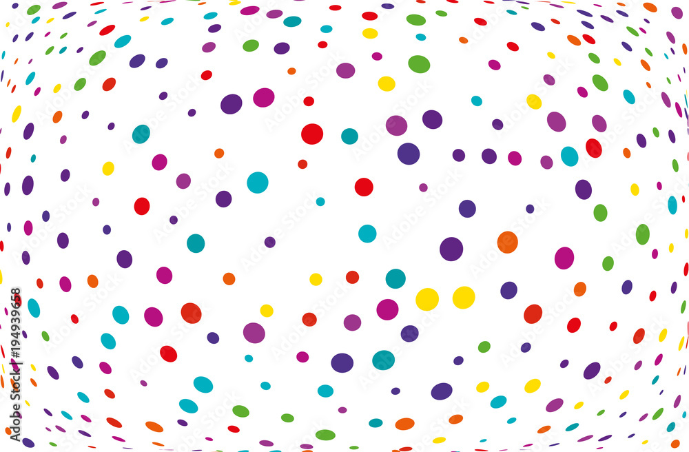 Festival pattern with color round glitter, confetti. Random, chaotic polka dot. Bright background Vector illustration. Festival pattern with color round glitter, confetti. Random, chaotic polka dot. Bright background Vector illustration.