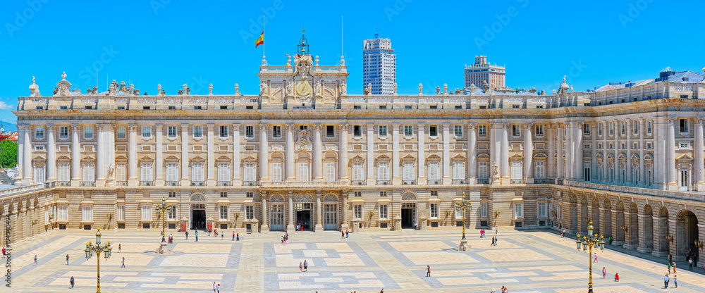 Royal Palace of Madrid ( Palacio Real de Madrid) is the official