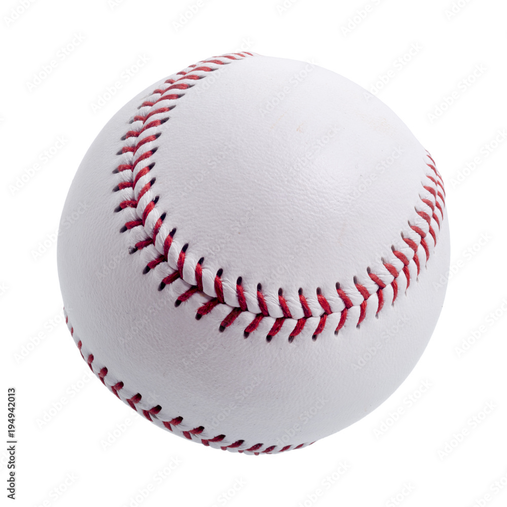 baseball ball on white background. baseball ball on white background.