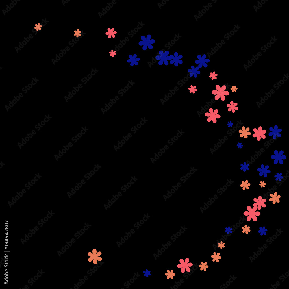 Pretty Floral Pattern with Simple Small Flowers for Greeting Card or Poster. Naive Daisy Flowers in Primitive Style. Vector Background for Spring or Summer Design. Pretty Floral Pattern with Simple Small Flowers for Greeting Card or Poster. Naive Daisy Flowers in Primitive Style. Vector Background for Spring or Summer Design.