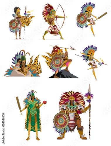 aztec warriors collection