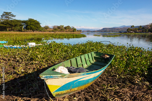 Boat in El Salvador photo