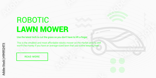 Robotic Lawn Mower banner