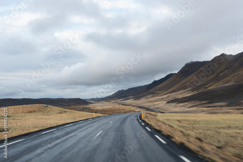 Speeding through the Iceland - Still under the limit, photos like this can be expensive!
