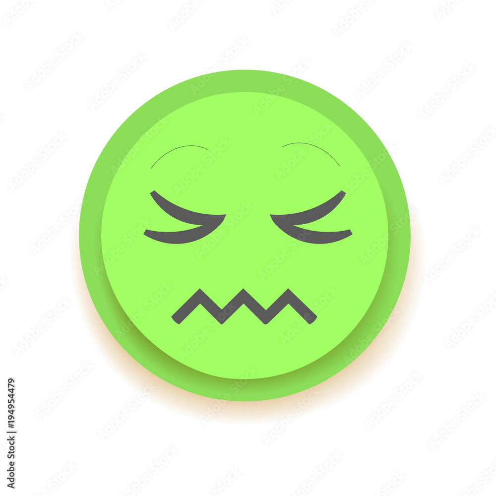 Obraz premium Emodji Icon. Emoticon for chat, messages,web. Isolated vector illustration 