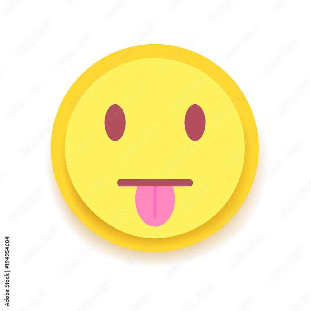 Emodji Icon. Emoticon for chat, messages,web. Isolated vector illustration Emodji Icon. Emoticon for chat, messages,web. Isolated vector illustration